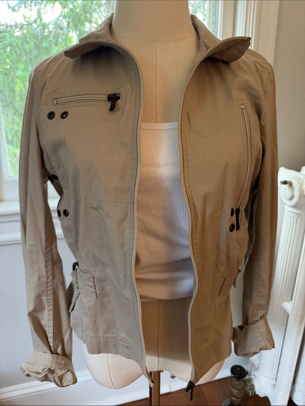 Vintage Motivi cotton 90s  Bomber Jacket/shirt